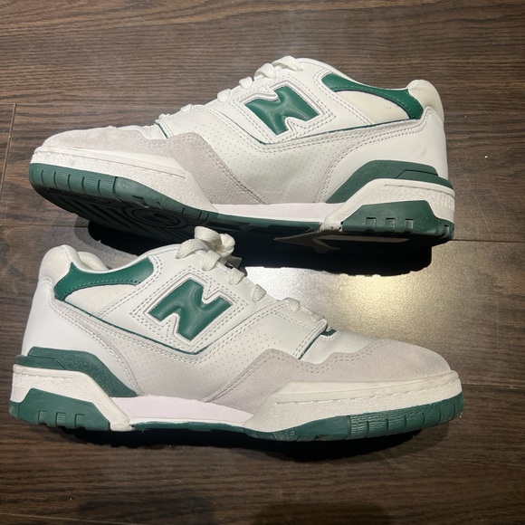 New Balance Other - New Balance men’s 550 white green sneakers shoes (similar to Aime Leon Dore) 10